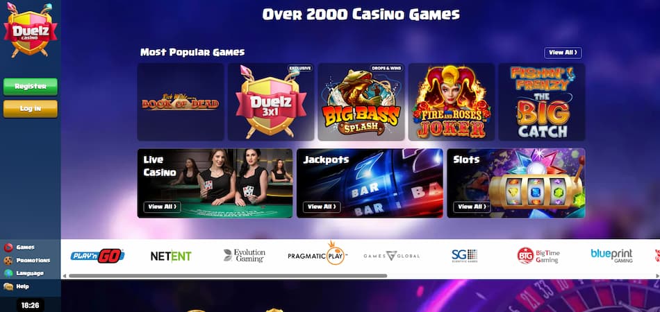 duelz casino